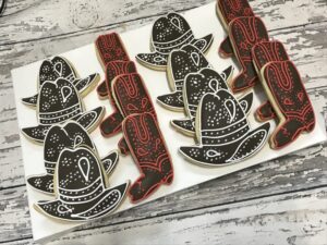 Western Theme Cookies - Cowboy Cookies -