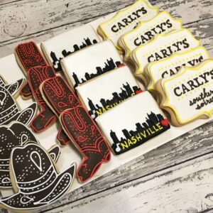 Western Theme Nashville Cookies