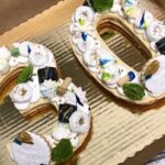 Birthday Cookie Cake - 30 -Letter Cookie Cake - Cream Tarte Cookie Cake - Letters or number -