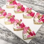 Mini heart cookie cake - Cream Tarte Cookie Cake -