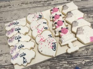Engagement Wedding Cookies