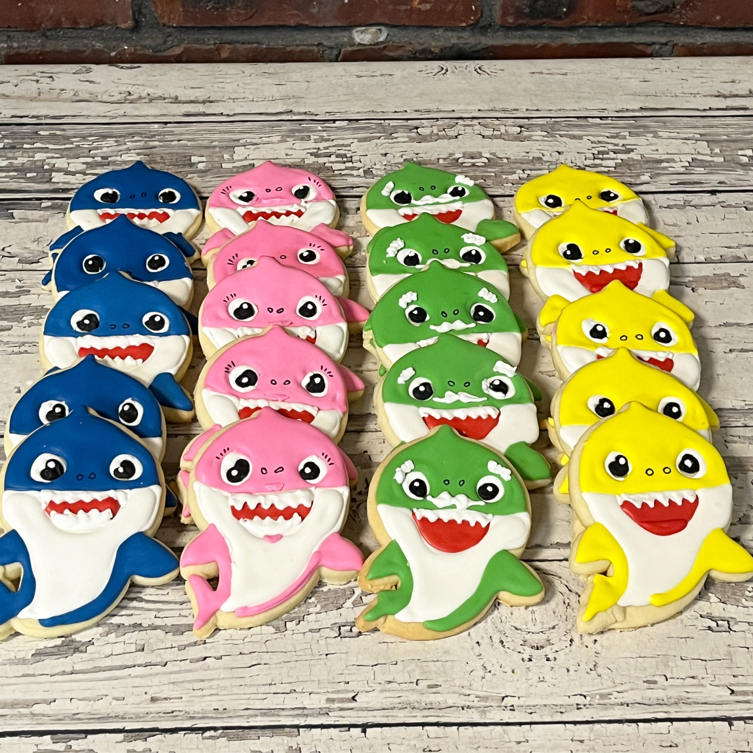 Baby Shark Cookies