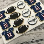 Patriots Cookie Football Set - Cookie Favors