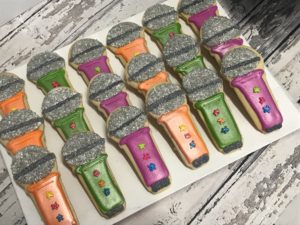 Jazz Microphone Cookies