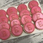 Monogram Round Cookies