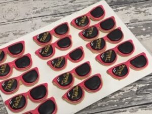 Sunglasses Cookies- Sunglass Cookie favors