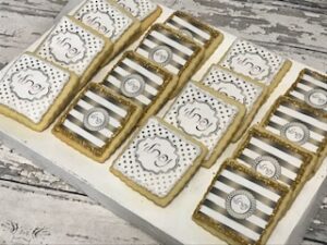 Bar Mitzvah Print Cookies -