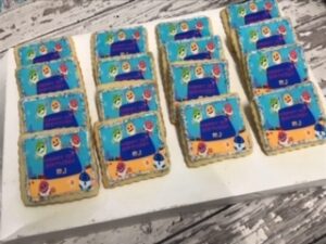 Baby Shark Cookies Personalized Cookie Favors