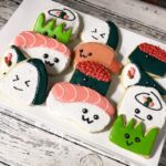 Sushi Cookies - Sushi cookie favors