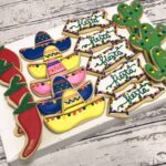Fiesta - Mexican Themed Cookies - Jalepeno, sombrero, cactus and fiesta arrow cookies