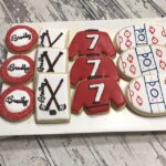 Hockey Themed Birthday cookies - 1 Dozen