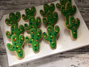 Cactus Cookies - Cookie Favors