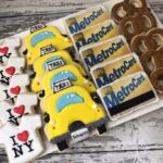 I love NY Cookies - Metro Cards, Pretzels, I love NY jerseys, Taxi Tourist Cookie Favors - 1 Dozen