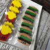 French Fries and Hamburgers - Burger and Fries  Cookies - - Cookie Favors - BBQ  - Great Father's Day gift - Fathers day - Image 2