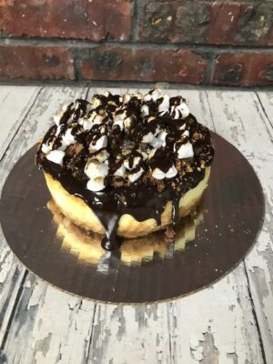 Smores Topped Cheesecake - Dairy - Cholov Yisroel