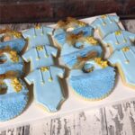 Baby Bib and Onesie Cookie Set - Can be done in any color - Baby Shower