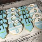 Baby Bib and Onesie Cookie Set - Baby Shower