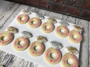 Ring Cookies with Name - Personalized