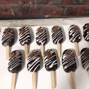 Cookie Dough Chocolate filled Pops - 1 Dozen