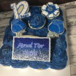 Pull Apart Bat Mitzvah Cupcake Cake - Bas Mitzvah - 20 cupcakes