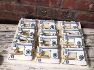 Sewing Machine Cookies - Sewing Party Sew Cookie favors