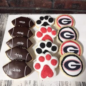 Georgia Bulldogs Football cookie party food