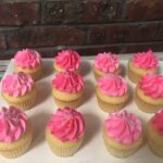 Mini Girl Flower Cupcakes