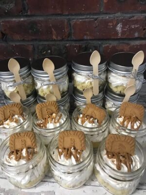 Lotus Cookie Mason Jar