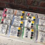 1 Dozen Teen Titan Party Paint Cookie Favors