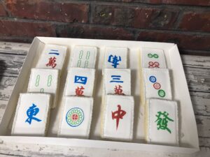 Mahjong Kosher Cookie Favors -1 Dozen