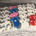Doctor ivf fertility sperm doctor baby thank you cookies gift - Kosher - Handmade - 1 Dozen