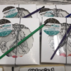 PYO Unicorn Party- Paint your own party favors - Birthday - 12 boxed cookies with a paintbrush - Image 3