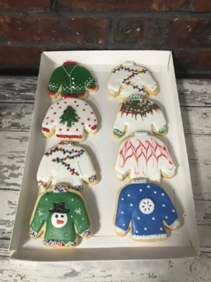 Ugly Sweater Christmas Cookies - Christmas Gift