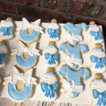 Baby Boy Cookie set - Can be done in any color - Baby Shower