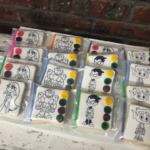 Teen Titans paint your own cookies / PYO / Paint cookies - Party favors - Birthday - Kosher