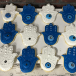 Hamsa Cookies- Hamsa Evil Eye Gift Cookie Favors