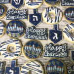 Chanukah Hanukka Gift Cookies - Cookie Favors