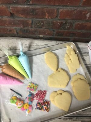 Happy Birthday cookie Set - Birthday Gift - Cookie Kits - make your own cookies!! great quarantine activity