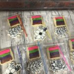 PYO Flower Cookie Sets 6 sets (6 paint pallettes 6 flower/leaf cookies and 6 paintbrushes)