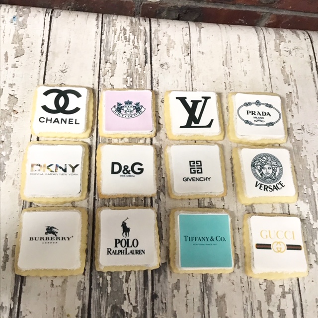 Designer Cookies - Best birthday cookie designer gift - chanel, gucci, juicy...