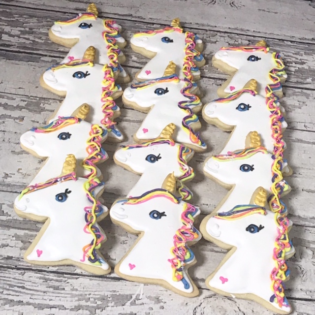 Unicorn Cookies Party Favor