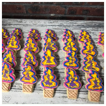 Ice Cream Decorated Cookies