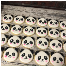Panda Cookies