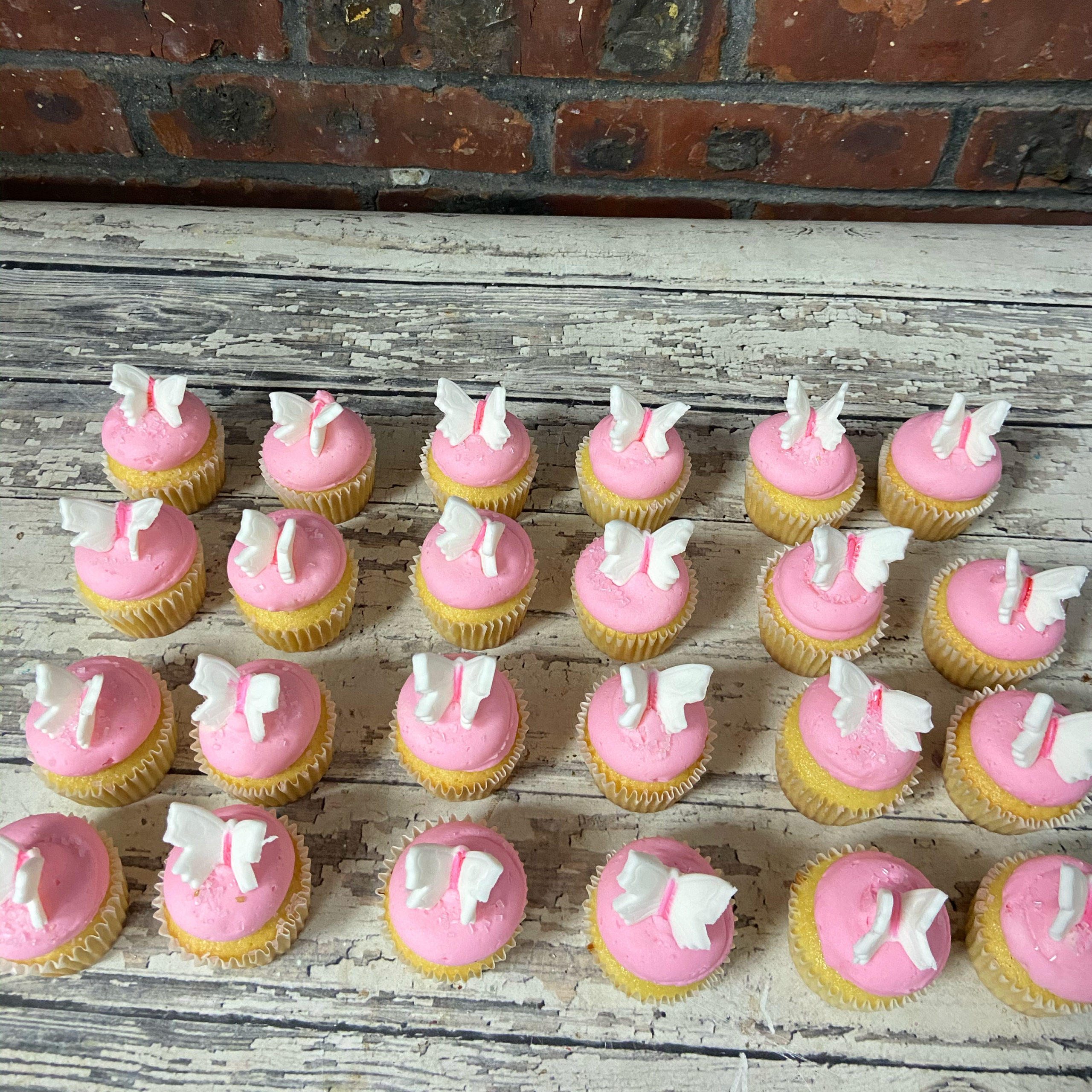 Mini Butterfly Cupcakes