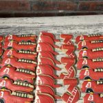 Fireman fire truck firetruck upsherin cookies