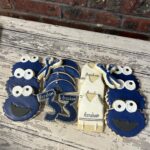 Cookie Monster Upsherin Cookies - Tzitzis and 3's