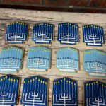 Menorah Cookies