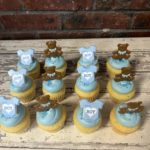 Baby Boy Mini Cupcakes