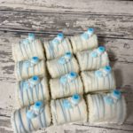 Baby Boy Booties Topped Yodels