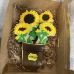 Sunflower cookies - Shavuot Gift Mothers day gift - Shavuos Cookies